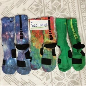 Large Nike Elite Socks